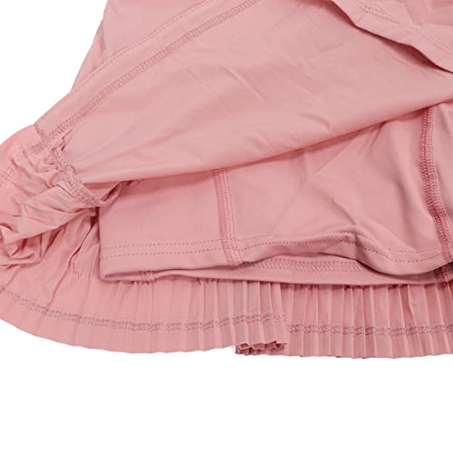 Saias esportivas, shorts internos respiráveis, saias de tênis, bolso invisível para mulheres se exer