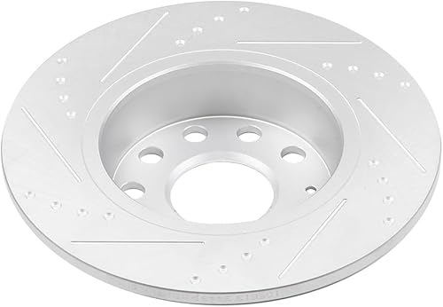 Miniatura 150 de SCITOO Juego de 2 frenos de freno ranurados traseros para Chrysler Town & Country, 08-16 para Dodge Grand Caravan, 09-13 para Dodge Journey, 12-15