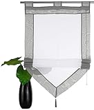 ♥ Material: 100% Polyester, transparent Voile Gardinen