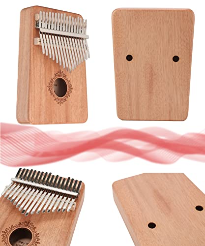 Kalimba 17 Clés Pouce Piano avec instructions d’étude, Tuning Hammer, Portable sac, bois Acajou ,pour Les enfants… - Les Beatles, Paul McCartney, John Lennon, RIngo Starr, George Harrison Kalimba 17 Clés Pouce Piano avec instructions d'étude, Tuning Hammer, Portable sac, bois Acajou ,pour Les enfants… – Image 5