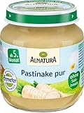 Alnatura Demeter Bio Pastinake pur,glutenfrei, 6er Pack (6 x 125 g)