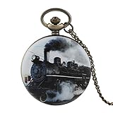 The pocket watch provide ring that the chain attaches to is tightly fastened, not easy to broke off, to save all your worries.
