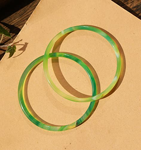 Image of Natural Agate Bracelet Bangle With Gift Box Free