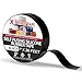 X-Treme Tape TPE-X36ZLB Silicone Rubber Self Fusing Tape, 1" x 36', Triangular, Black