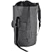 Backpack Camping Laundry Bag - Padded Adjustable Comfort Shoulder Straps, Front Pocket, Back Zippered Pocket, Drawstring Closure. Great for Laundry, Camping, Hiking, Travel or Sports Duffel Bag.