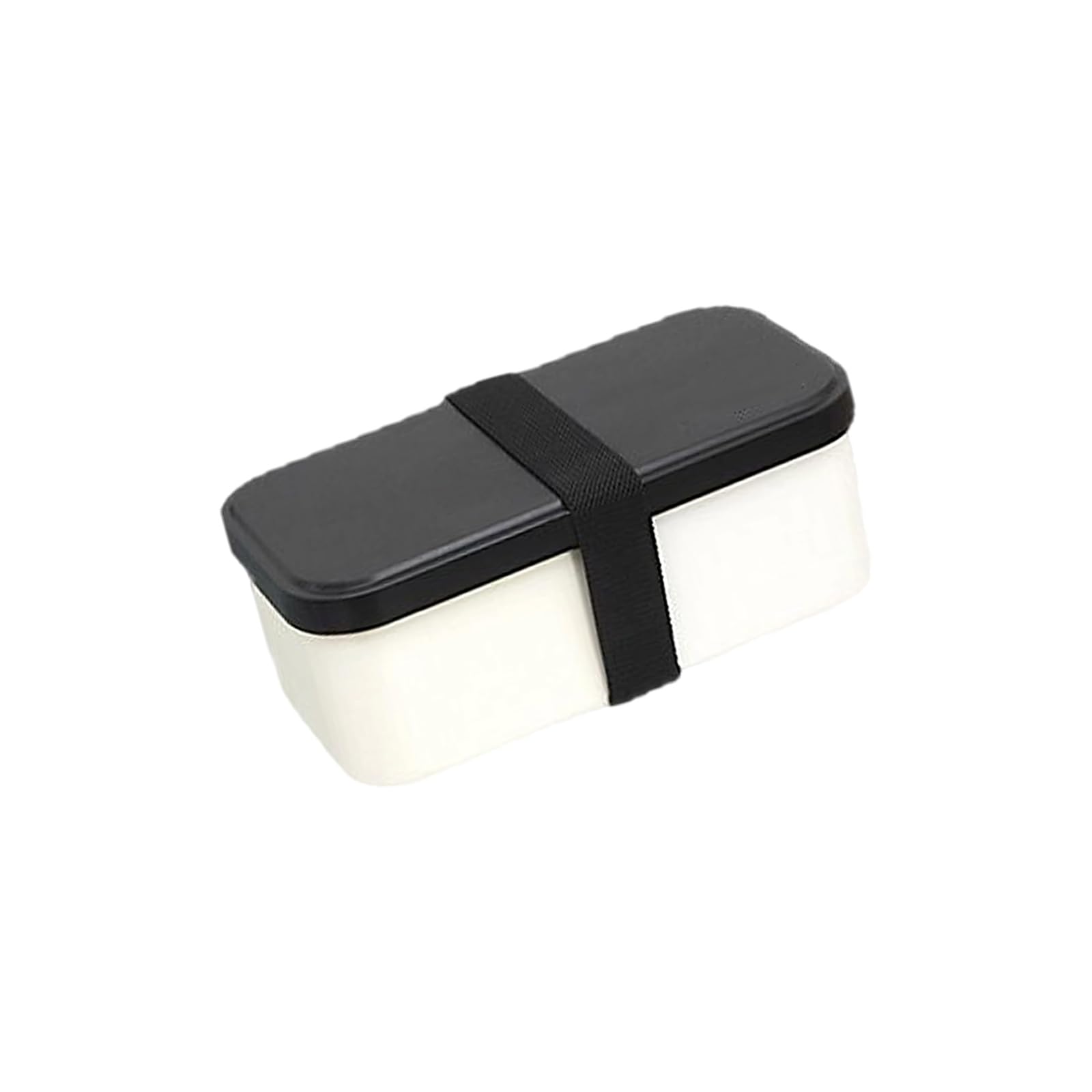 Tsophreniq Black Leak Proof Double Layer Meal Container With Silicone Seal And Multiple Compartments Divided Lunch Holder Compartment Food Container