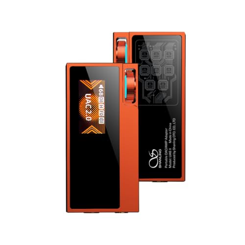 SHANLING UA6 II �|�[�^�u���w�b�h�z���A���v 8×CS43131 �t���b�O�V�b�v USB�h���O�� DAC AMP 133dB SNR 768kHz/32bit & DSD512�Ή� 365mW@32���o�����X�o�� 3.5mm+4.4mm�W���b