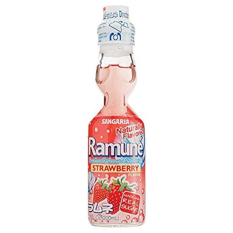 Ramune Strawberry Natural 18 Pack Cover