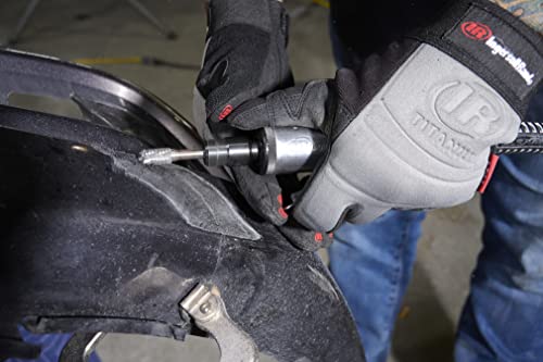 Image of Ingersoll Rand 307B 1 /4 inch Air Die Grinder, Straight, 28,000 RPM, 0.25 HP, Ball Bearing Construction, Safety Lock, Aluminum Housing, Lightweight Power Tool