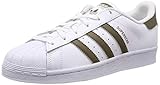 adidas originals superstar w  adidas Originals Superstar, Zapatillas para Hombre, Blanco (Ftwbla / Olitra / Ftwbla), 37 1/3 EU