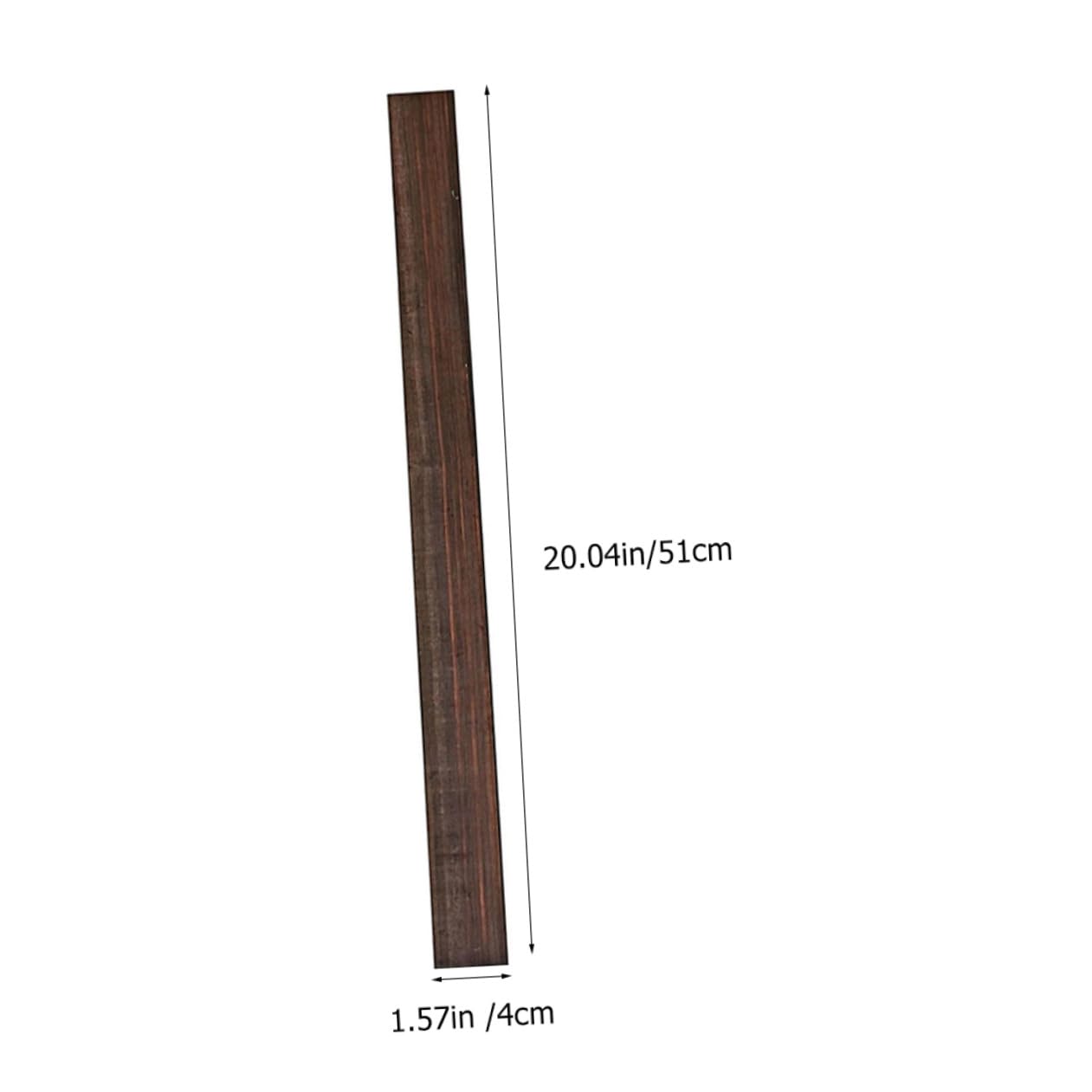 VICASKY 2stücke Praktisches Gitarren Griffbrett Aus Rosewood Langlebiger Ersatz Für Gitarrenhals Für Akustikgitarren Und Ukulelen Zubehör Für Musiker Und Anfänger