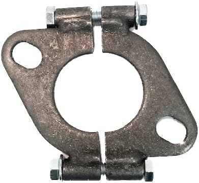 2" inch Exhaust Flange Flat Oval Split Repair Replacement Khaos Motorsports