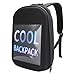 Sutinna Mochila Led, Versión Bluetooth Mochila Dinámica LED Mochila Led Portátil para Computadora Mochila para Computadora con Pantalla De Luz Publicitaria Mochila para Tableta para Portátil