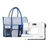 PACCHETTO SPECIALE - TOP STITCH TOTE BAG (un valore di $164,99): per un periodo di tempo limitato, questo Bernette B37 viene fornito con una borsa da trasporto Top Stitch, un valore di $164,99. Questa borsa premium è il compagno perfetto per la tua nuova macchina, progettata per viaggiare e riporre in sicurezza.