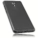Produktbild mumbi Hülle kompatibel mit Wiko U Feel Handy Case Handyhülle, transparent schwarz