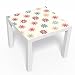 malango® Möbelfolie Blumendesign für Beistelltisch Serie Lack von IKEA Tischaufkleber Möbeldekoration Designfolie Klebefolie ohne Tisch digitalgedruckt