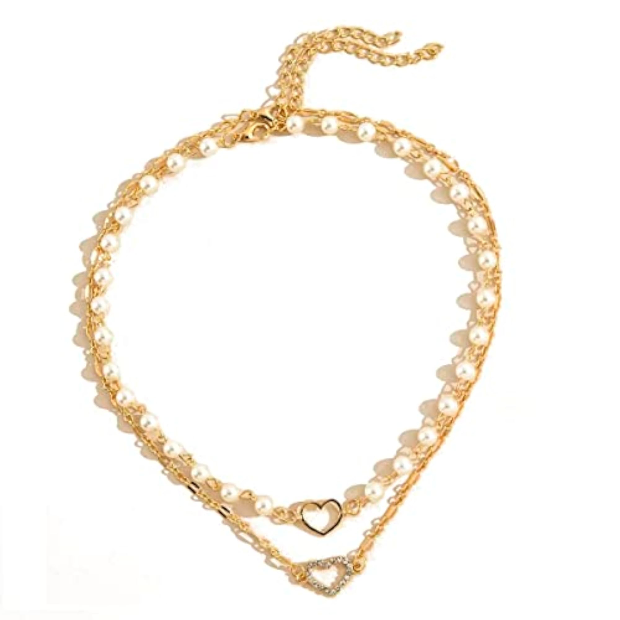 Stylish Multi Layer Necklace for Women & Girls