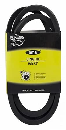 Cinghia Trapezoidale B97 In Gomma Telata, 11x2465 Mm (Lunghezza Interna), Per Applicazioni Agricole E Macchinari