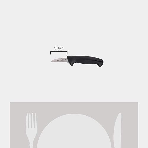 Miniatura 10 de Mercer Culinary - Millennia - M23903 - Cuchillo de pelar, delgado, con mango negro, 3 pulgadas (paquete de 3 unidades)