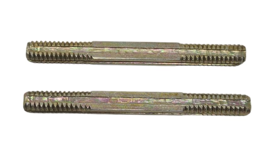 Replacement Spare Door Handle Threaded Spindle Bar 7mm x 79mm Pack (2)