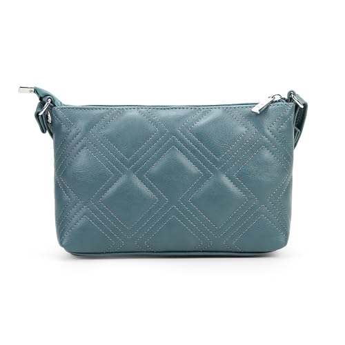 Image of Metro Women Casual PU Soft Body Zipper closure Quilted Sling Bag