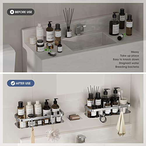 TAMOWA Mensola Doccia Senza Foratura, Mensola