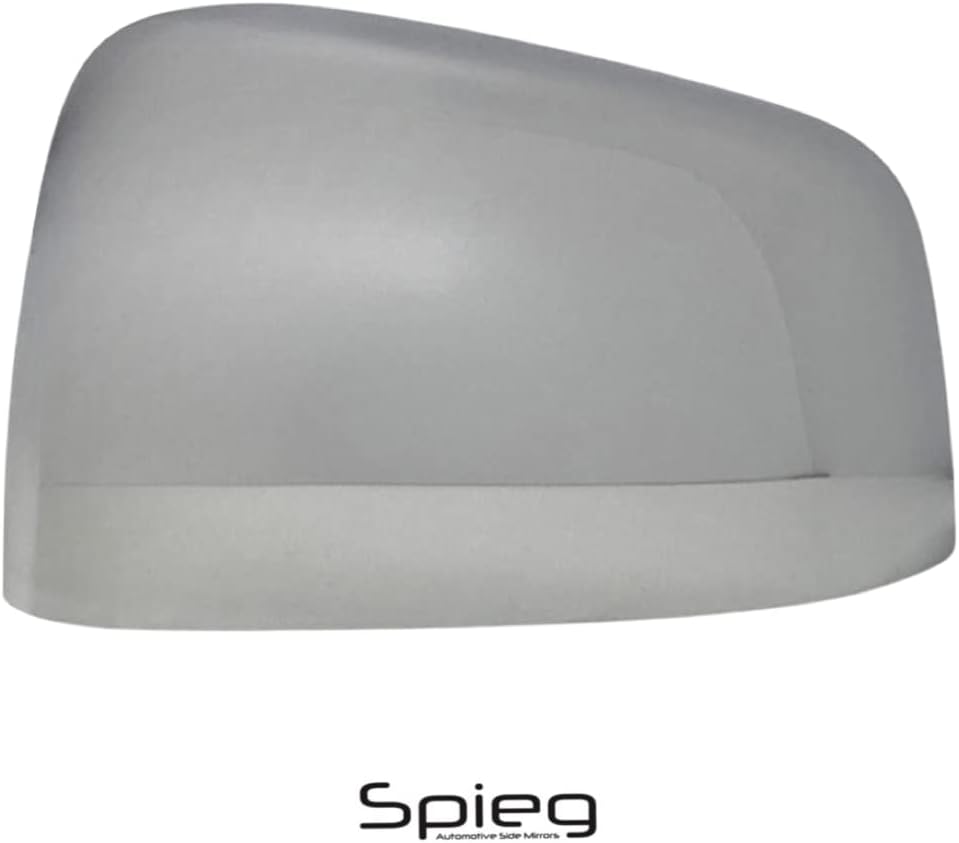 Spieg Driver Side View Mirror Cover with Small Housing for 2011-2021 Dodge Durango, JEEP Grand Cherokee | Left Side Mirror Housing | Chrome Coated Cap Replacement for OE 68236931AF