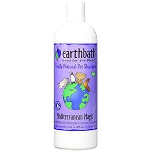 earthbath, Mediterranean Magic Dog Shampoo – Deodorizing Shampoo For Dogs, Rosemary Scented Dog Wash, Made in USA, shampoo for Smelly Dogs, Cruelty Free Pet Shampoos – 16 Oz (2 Pack)