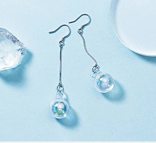 Boucles d'oreilles Illusion S925 le cadeau d'anniversaire poétique idéal - 2