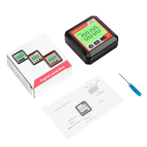 精密デジタルツールツールアングルWoodworking&Metal Work Gaugesの測定と設定のためのアップグレードを見つける