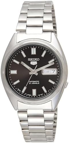 Seiko Men Automatic Watch, Analog Display And Stainless Steel Strap SnXS79J1