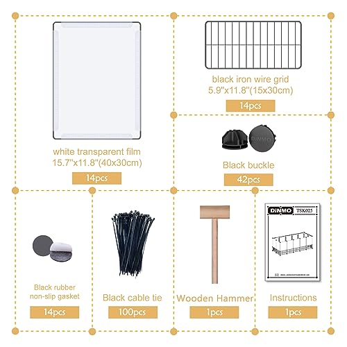 Dinmo Rabbit Playpen, Guinea Pig Cages thumb #5