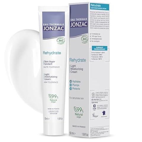 Jonzac Rehydrate lekki krem nawilżający, 1 opakowanie (1 x 50 ml)
