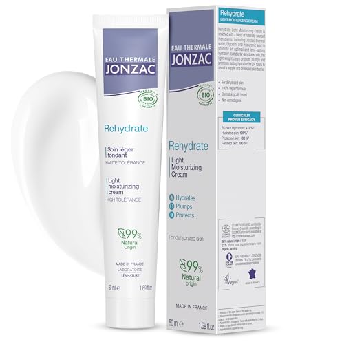 Jonzac Rehydrate lekki krem nawilżający, 1 opakowanie (1 x 50 ml)