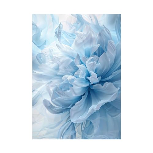 Pintura de arte floral pared para sala de estar y dormitorio lienzo moderno 70x100cm