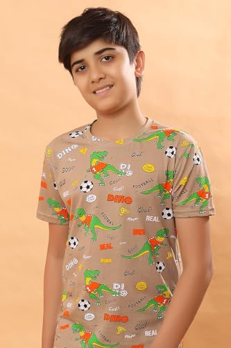 Image of Ninos Dreams Boys Cotton Coord Set /Boys Night Suit /Boys Loungewear /Boys Night Dress