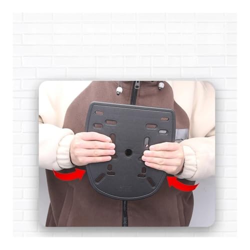 Support bagage arrière moto robuste pour stabiliser les grands coffres - 5