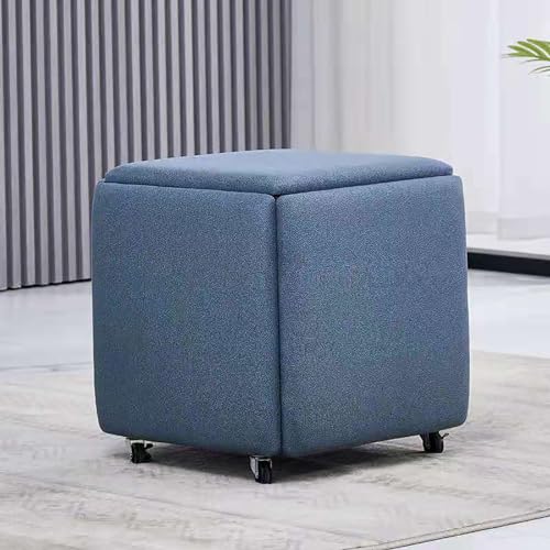 Manque de place ? Tabouret Ottoman empilable 5 en 1 compact - 2