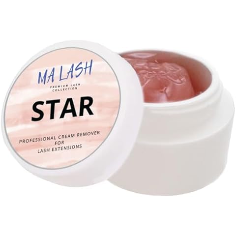 MA LASH Lash Extension 15g Cream Lash Sensitive Skin Lash Quickly and Low Irritation Lash Eyelash for Salon Lash (Star Cream Remover) Cover