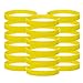 Produktbild 100 Stück/Set einfarbige Silikonarmbänder, blanke Gummi-Armbänder für Kinder