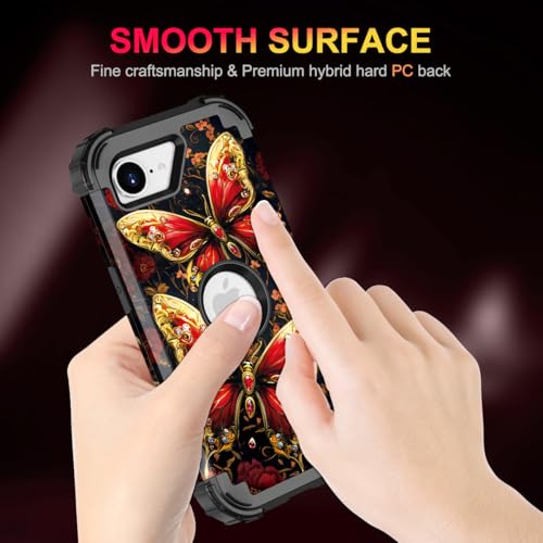 Coque iPhone 16e phosphorescente Casetego antichoc PC et TPU - 7