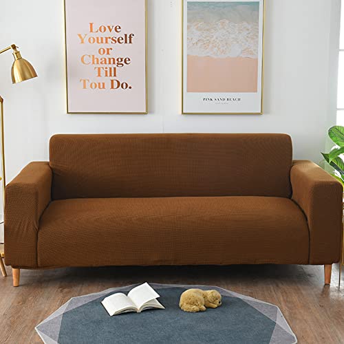 Housse de canapé extensible en L polyester lavable gris 1 place - 2