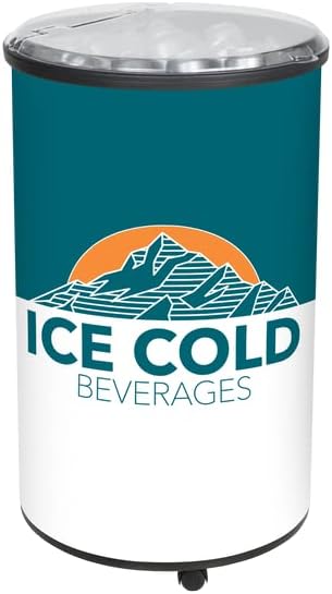 lowa Rotocast Plastics 3902937 Ice Hawk with lid Beverage Cooler - Black