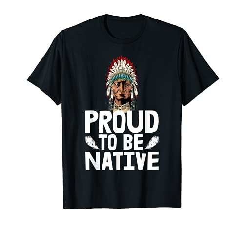 Camiseta de pueblo indígena con orgullo para ser nativo Camiseta