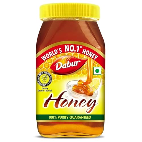 Dabur Honey - 1.2kg | 100% Pure | World's No.1 Honey Brand with No Sugar Adulteration | For Fitness & Health | Natural Immunity Booster | 100% Indigenous | Rich in Antioxidants & Minerals