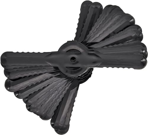 Lame di ricambio in plastica per decespugliatore, 135 mm, per prato, giardino, frutteto, legno o pastorale, tagliaerba a batteria (nero) (confezione da 30) Lame di ricambio in plastica per decespugliatore, 135 mm, per prato, giardino, frutteto, legno o pastorale, tagliaerba a batteria (nero) (confezione da 30)