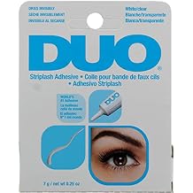 Duo Eyelash Striplash Adhesive White/Clear 0.25 Ounce 6 Pieces 7ml