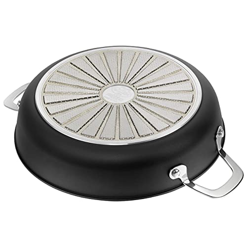 Tegame 24cm Alba avec couvercle au design durable et finitions soignées