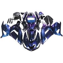 Injection Fairing Kit Fit for 2006 2007 2008 2009 2010 2011 Kawasaki Ninja ZX14R Fairings 2006-2011 ZX-14R ABS Plastic Bodywork Body Frame Body Panel Chameleon Blue & Purple