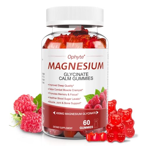 Ophyte Magnesium Glycinate Gummies Liver Support - 60 Capsules